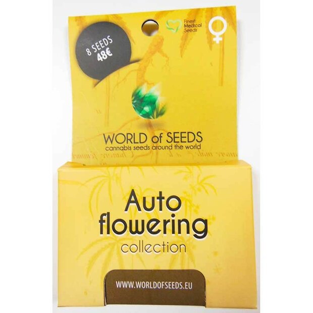 World of Seeds Autoflowering Collection Pack Hanfsamen